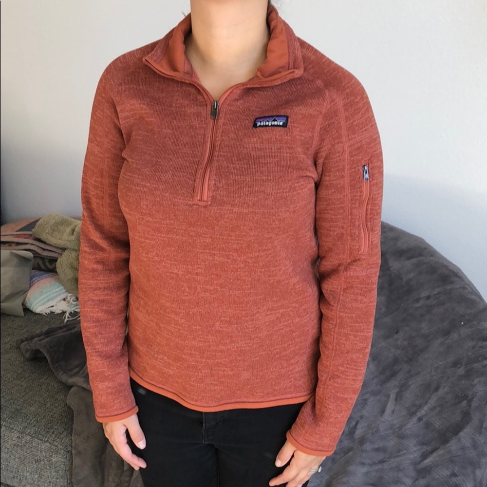 W’s Better Sweater 1/4-Zip - Century Pink (Small)